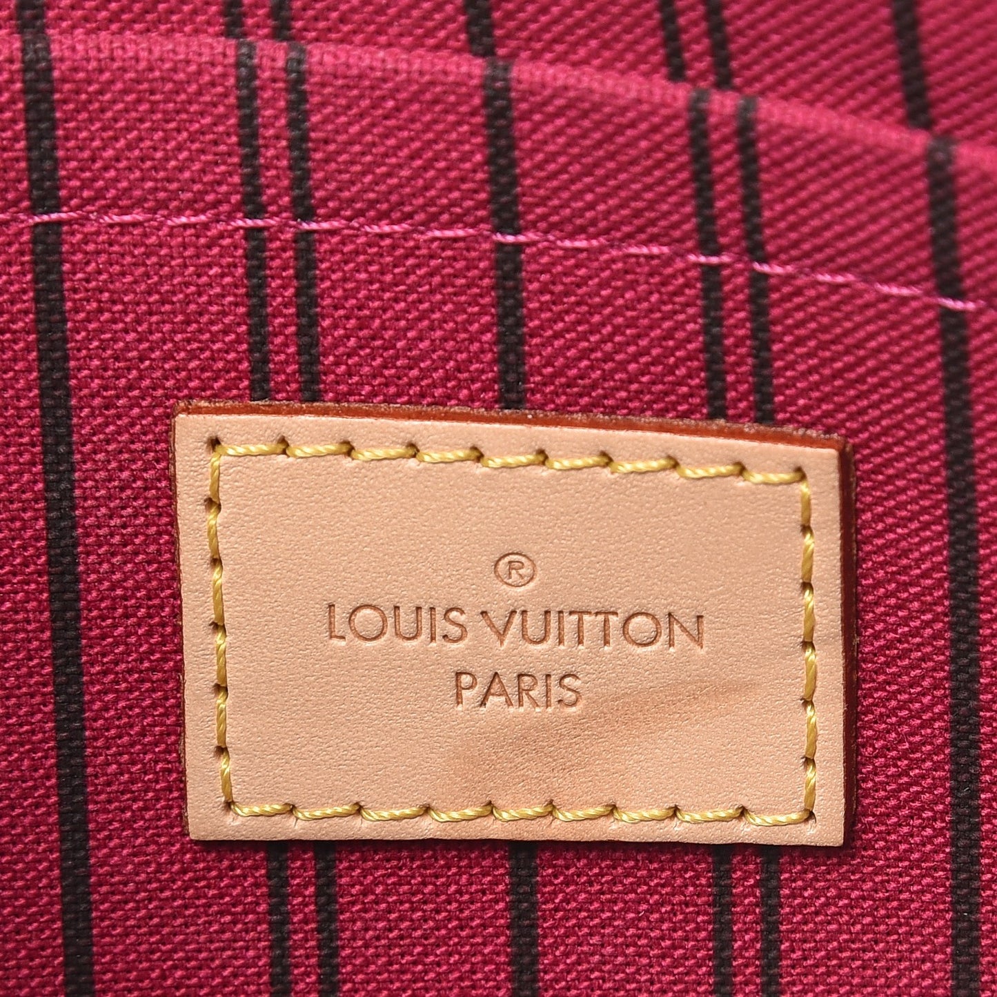 Monogram Neverfull MM GM Pochette Pivoine