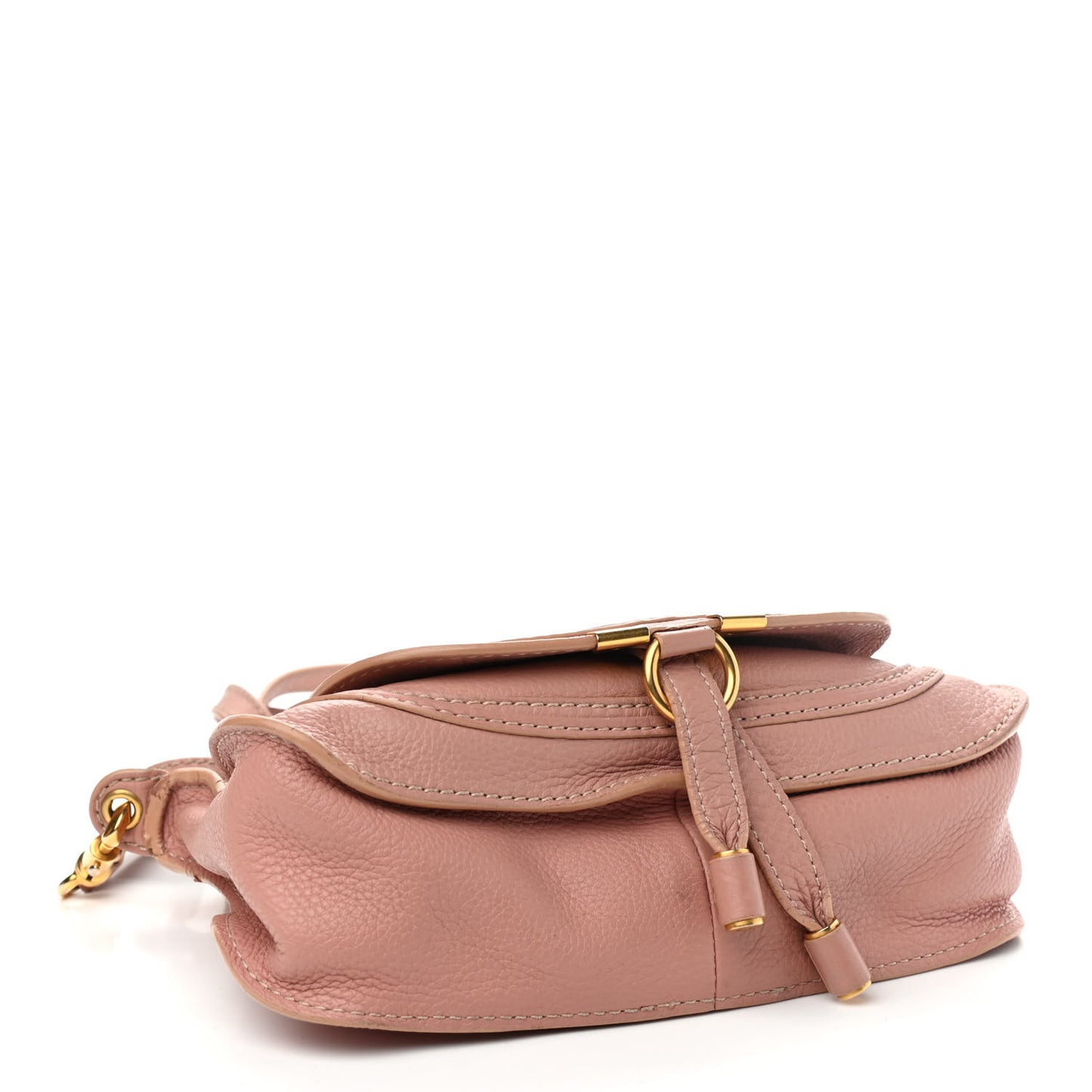 Calfskin Mini Marcie Satchel Waterlily