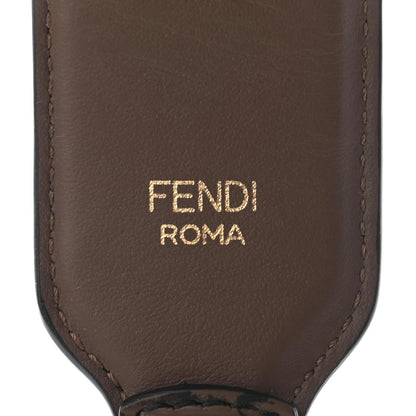 Fendi Vitello Century Bi-Color FF 1974 Embossed Strap You Maya Black 3 of 4
