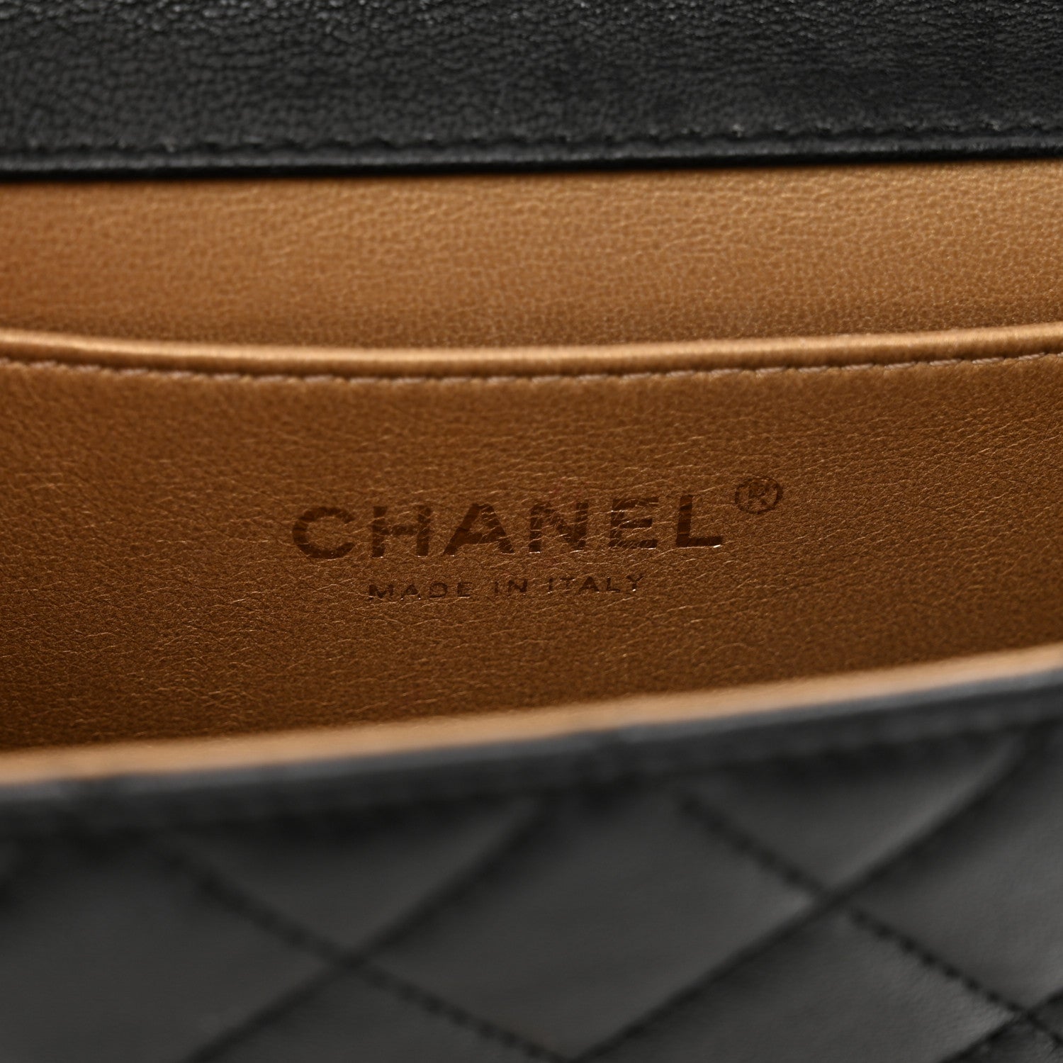 Chanel Lambskin Quilted Chic Pearls Flap Black 7 of 10