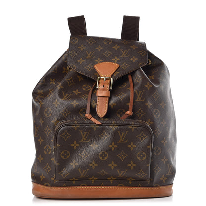 Louis Vuitton Monogram Montsouris GM Backpack 1 of 14