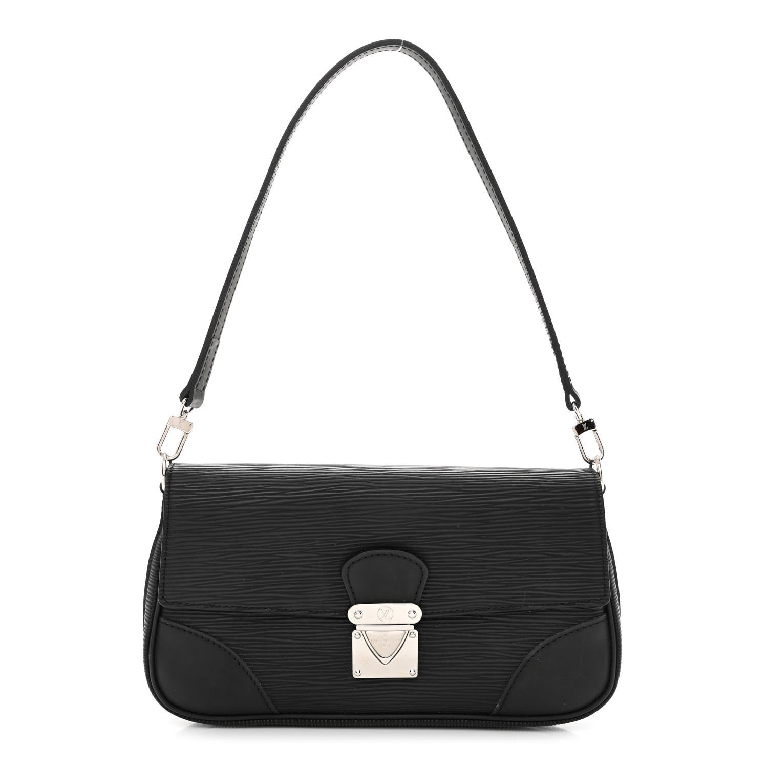 Louis Vuitton Epi Segur Pochette Black 3 of 12