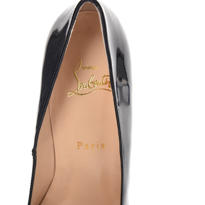 Christian Louboutin Patent Ron Ron Zeppa 80 Wedges 40 Black 7 of 7