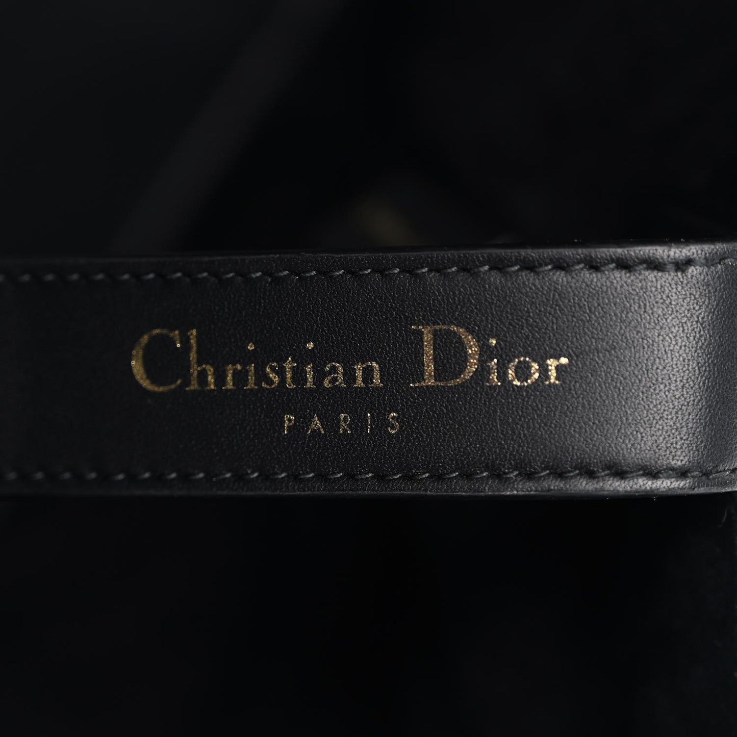 Calfskin Macrocannage Large Toujours Black