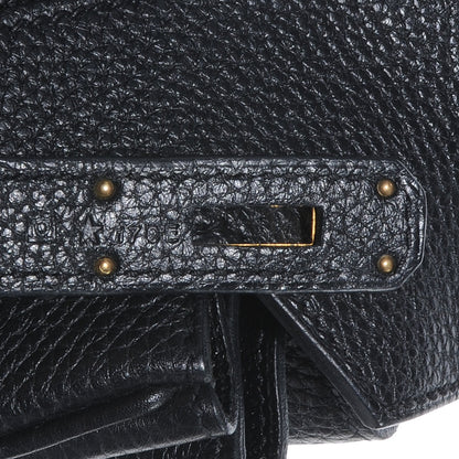 Hermes Togo Birkin 35 Black 6 of 9