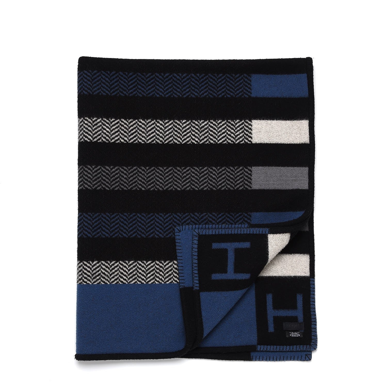 Hermes Wool Cashmere Blanket 3 of 6