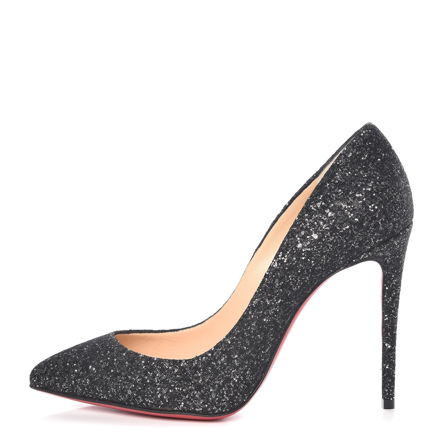 Glitter Resille Pigalle Follies 100 Pumps 36.5 Black
