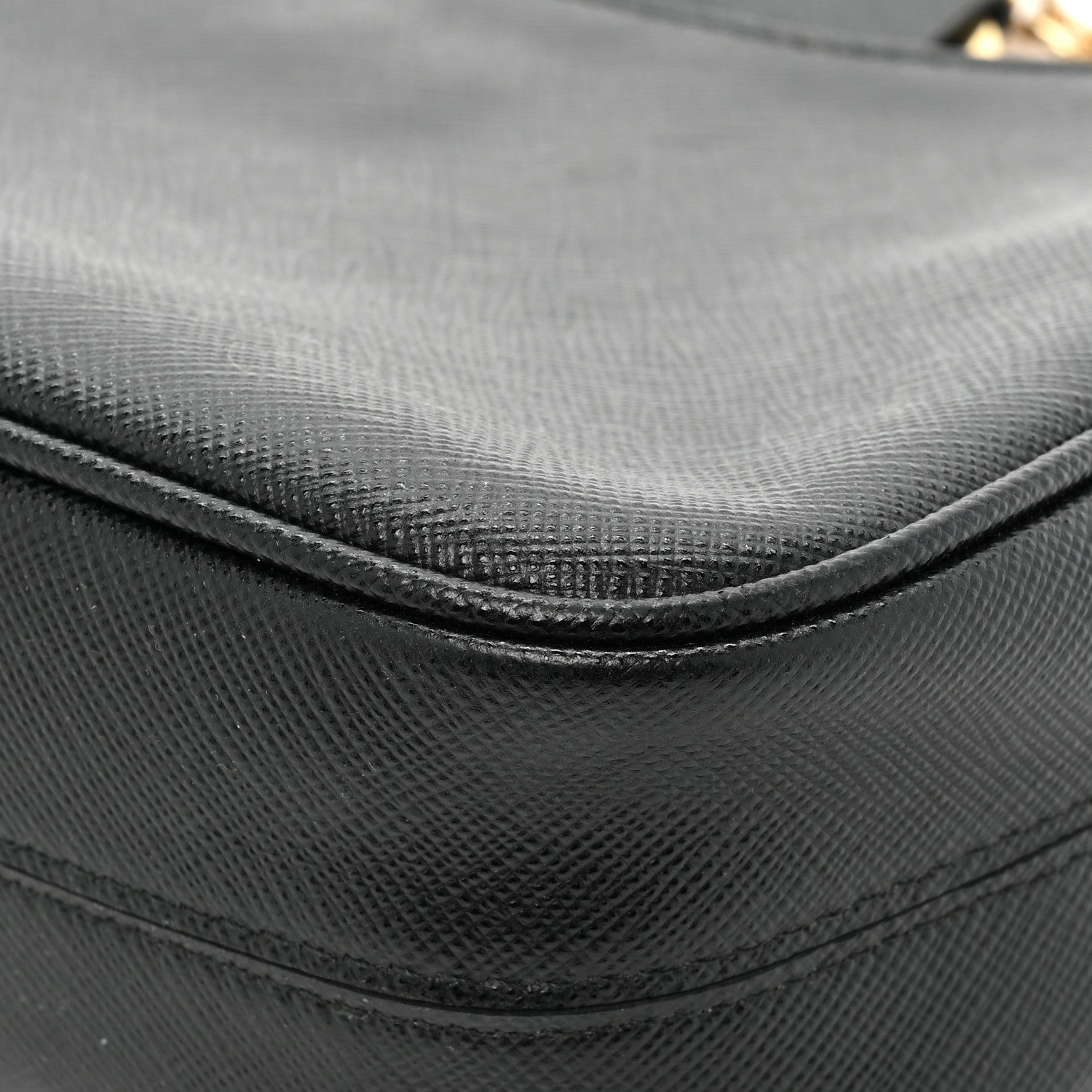 Prada Saffiano Lux Re-Edition 2005 Shoulder Bag Black 14 of 14