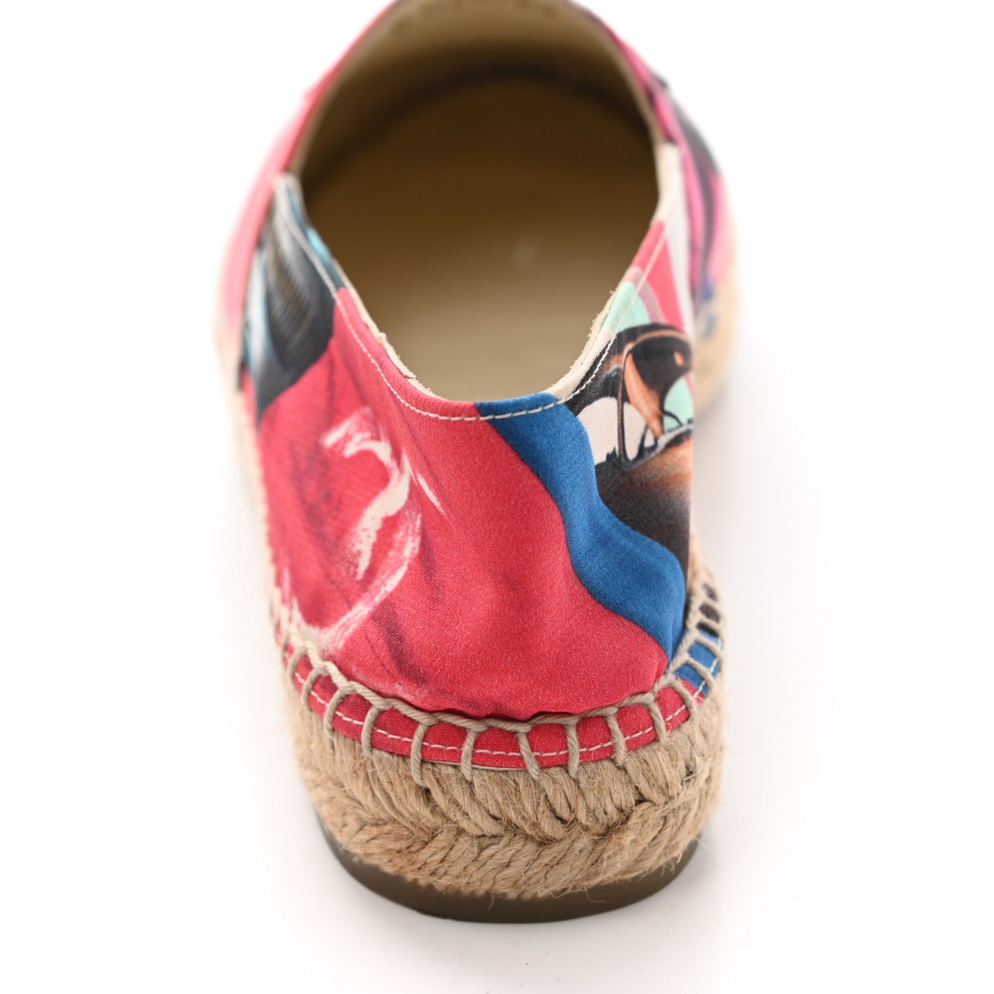 Fabric Patent CC Espadrilles 38 Multicolor Black