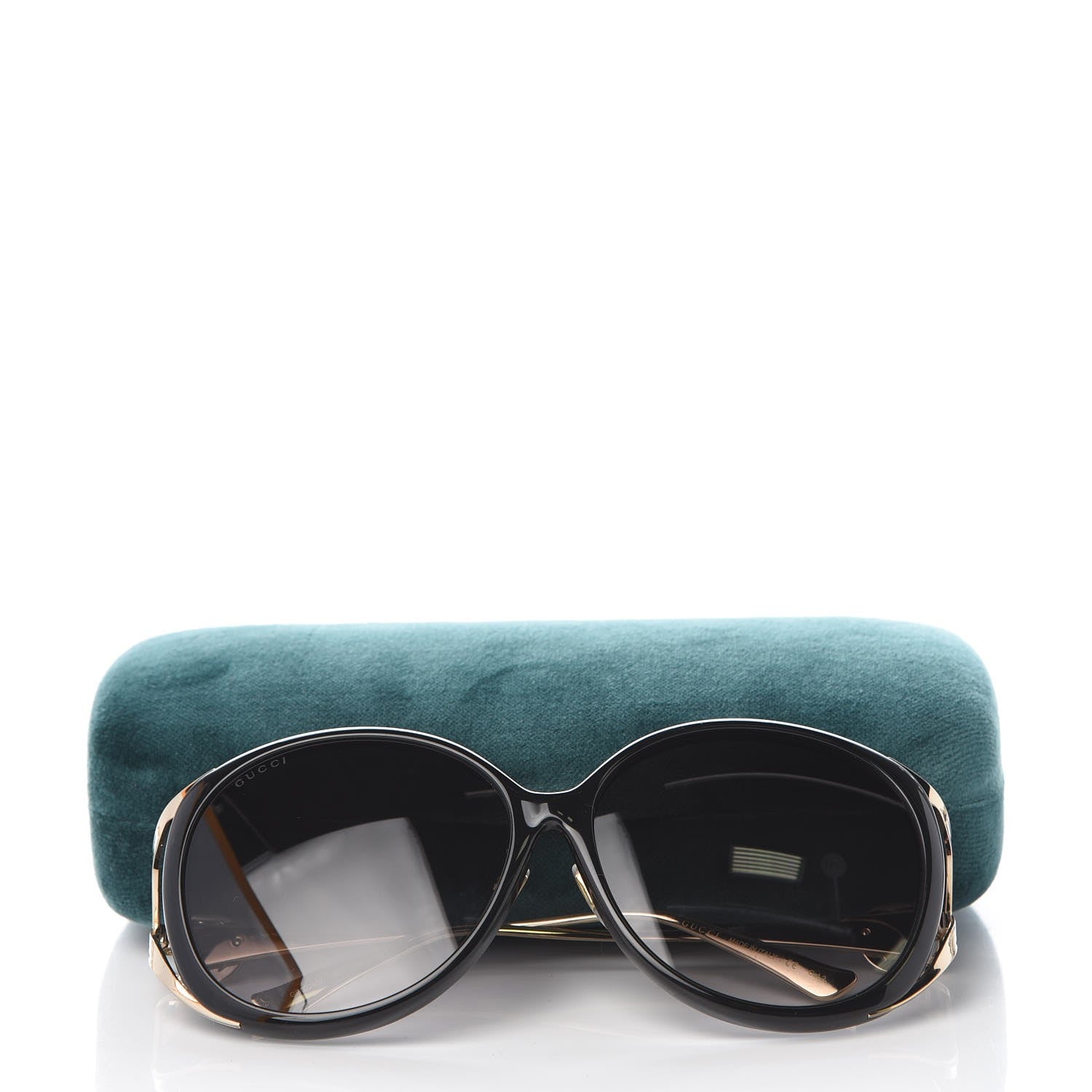 Gucci Round Frame Injected GG0226SK Sunglasses Black 9 of 9