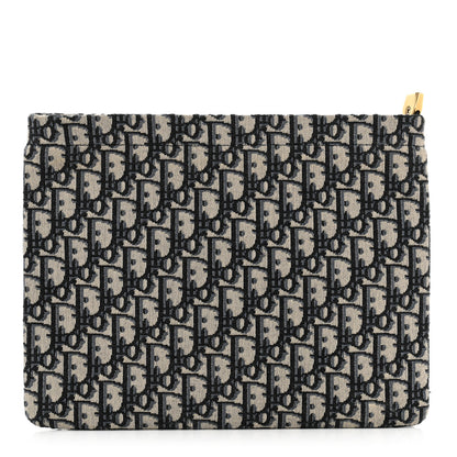 Christian Dior Oblique Zipped Pouch Clutch 1 of 8