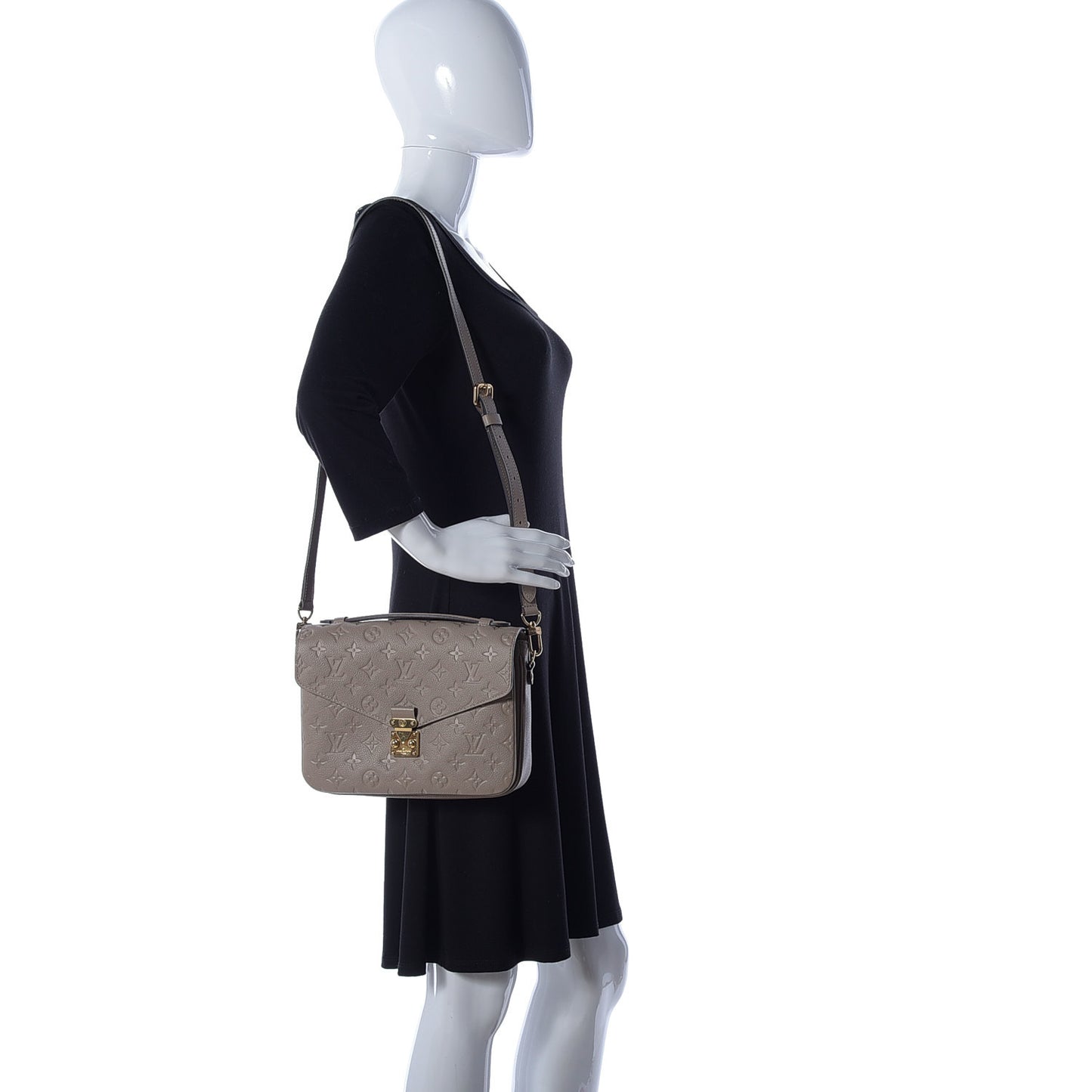 Empreinte Pochette Metis Tourterelle