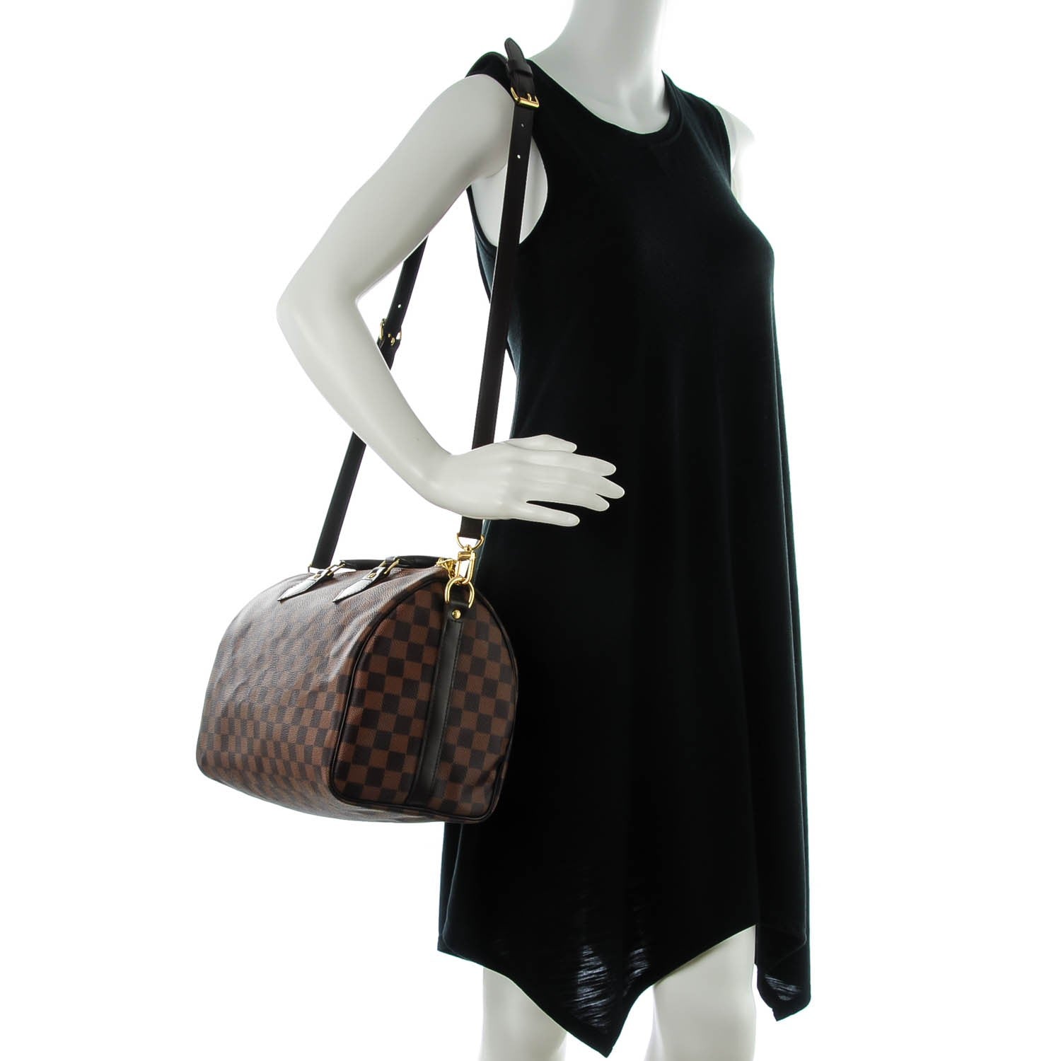 Louis Vuitton Damier Ebene Speedy Bandouliere 30 2 of 8