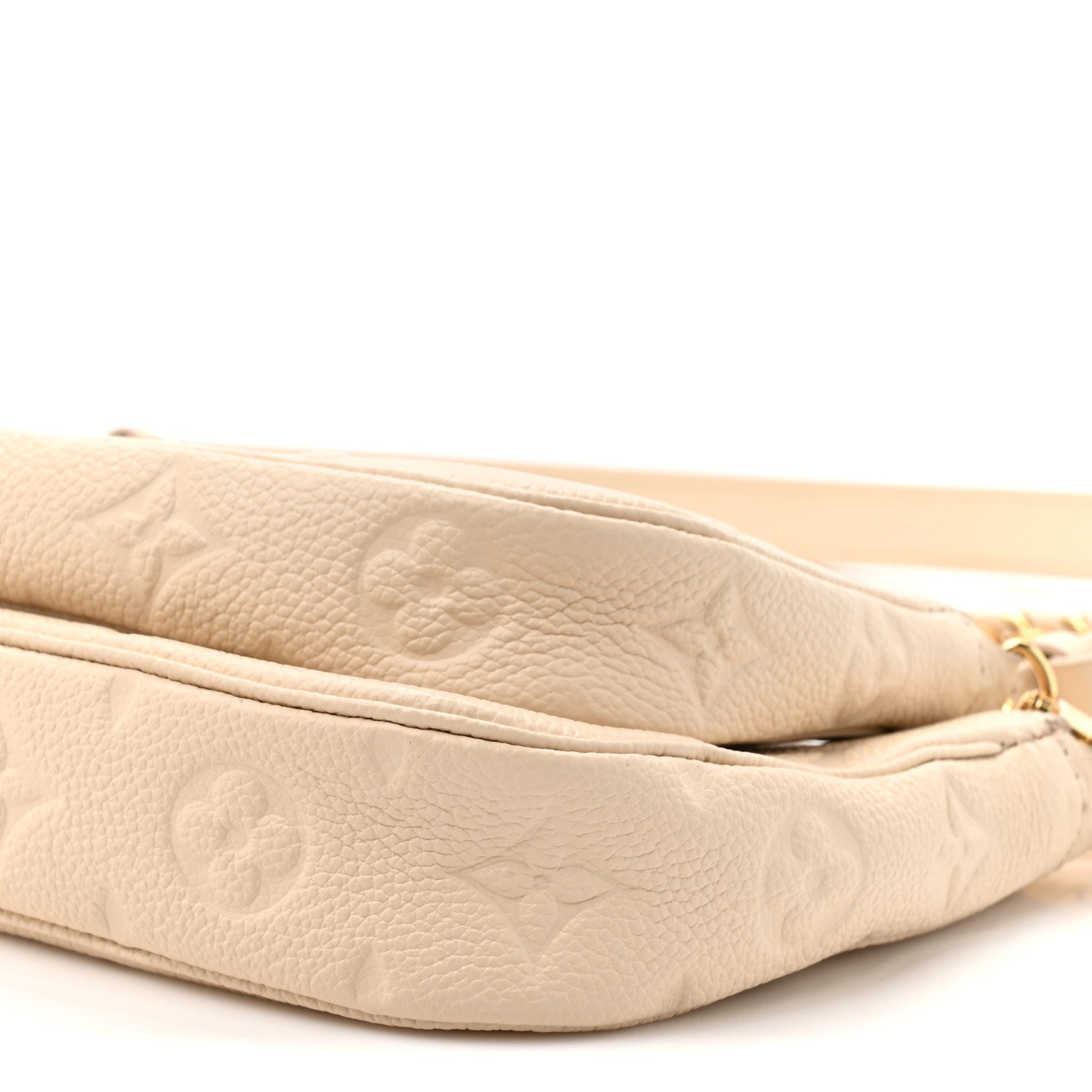 Louis Vuitton Empreinte Monogram Giant Multi Pochette Accessories Cream 9 of 10