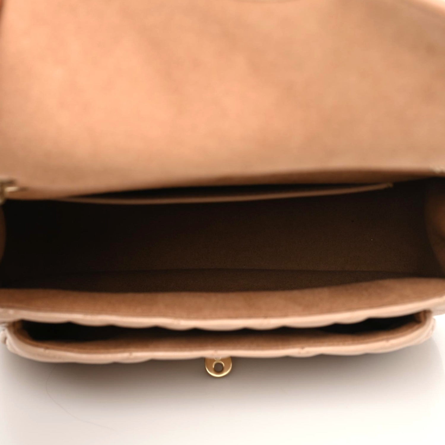 Mulberry Shiny Calfskin Quilted Small Darley Shoulder Bag Light Salmon 7 of 8