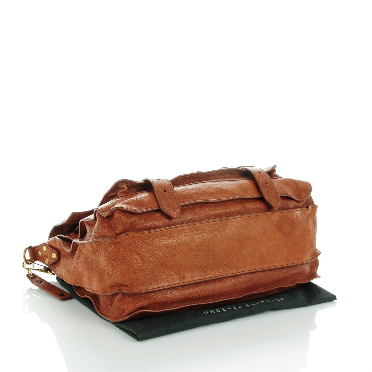 Proenza Schouler Lambskin Large PS1 Satchel Saddle 4 of 10