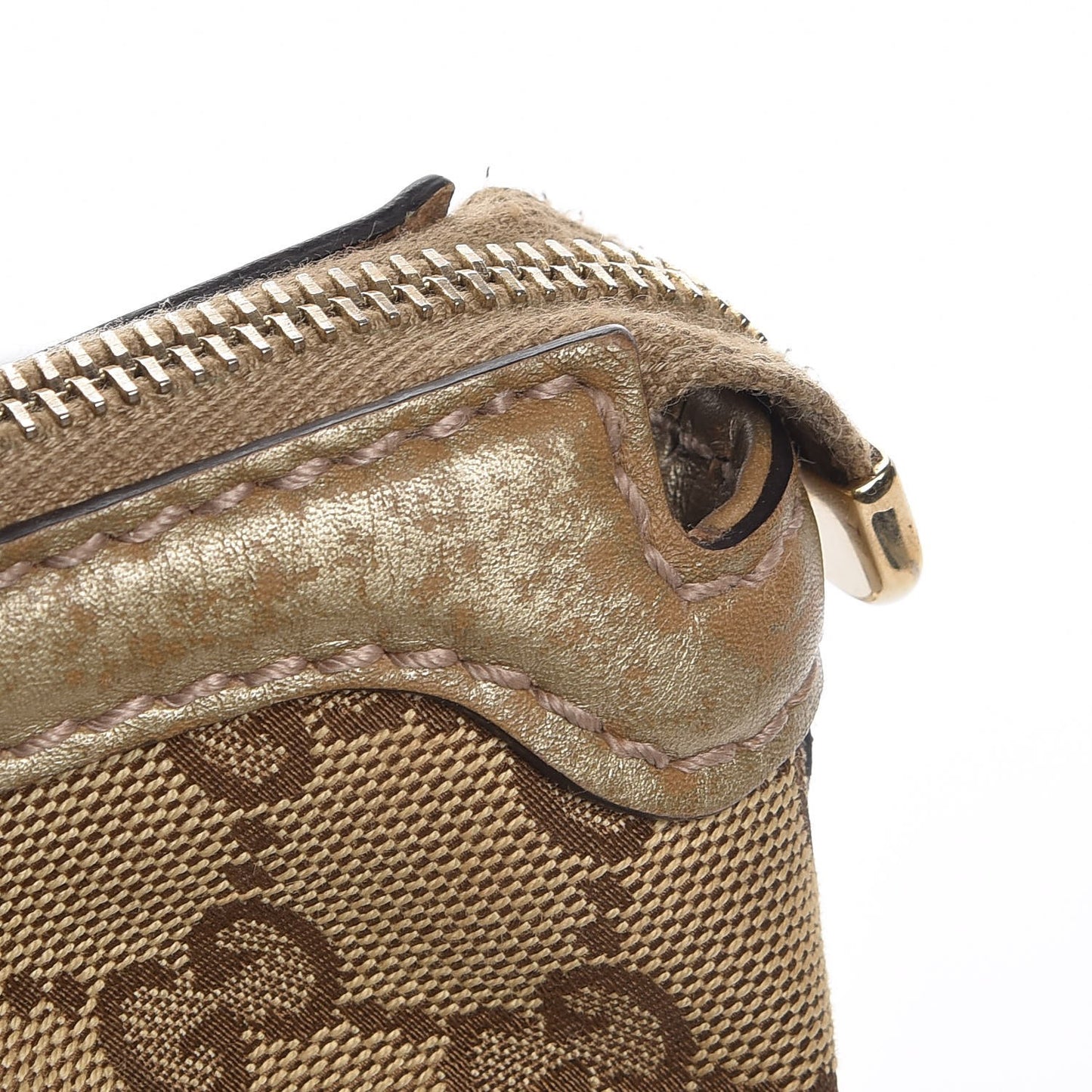 Monogram Medium Sukey Top Handle Bag Golden Beige