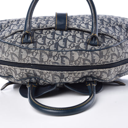 Christian Dior Monogram Saddle Bowler Navy 10 of 12
