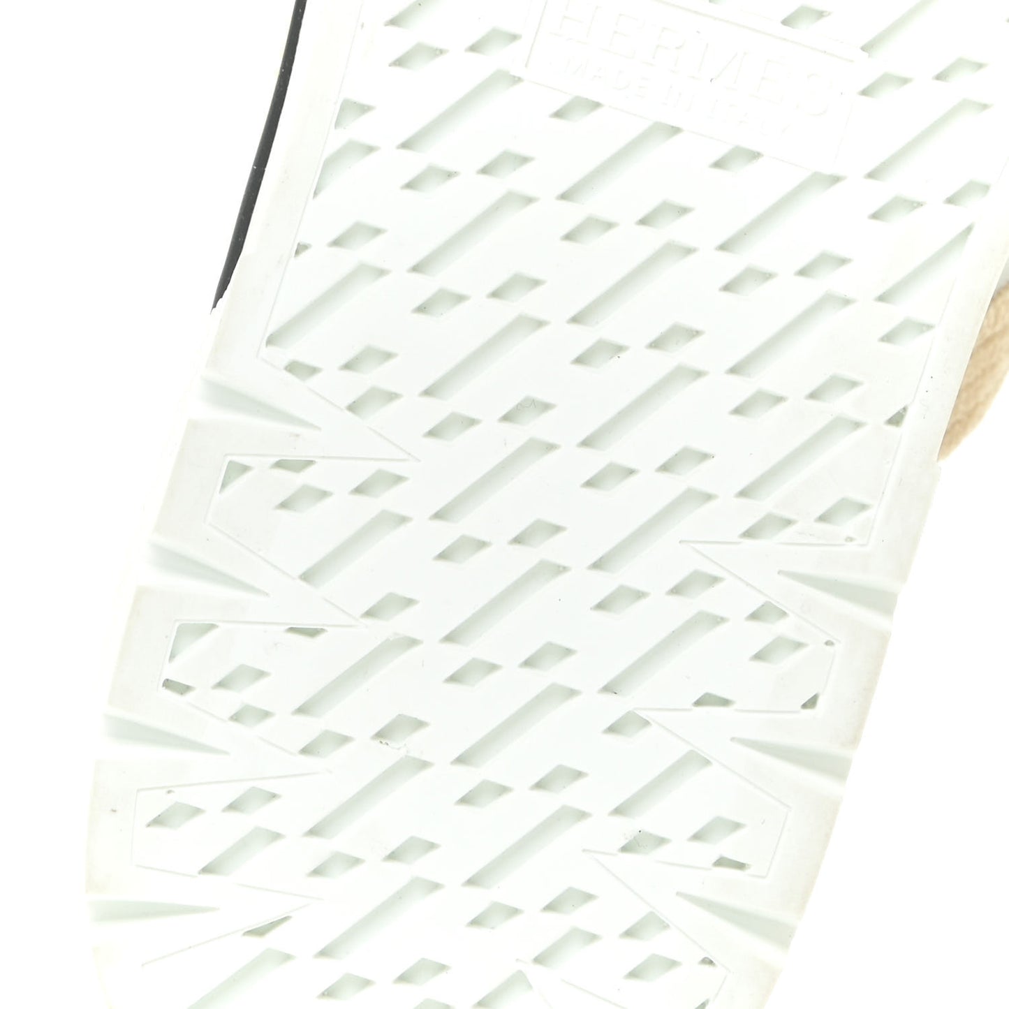 Calfskin Woolskin Dare Sneakers 36 White Ecru