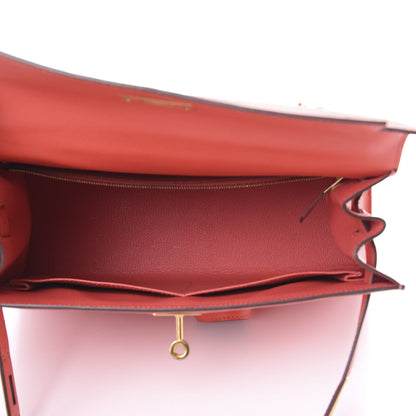 Hermes Epsom Kelly Sellier 28 Rose Jaipur 4 of 17
