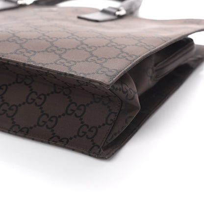 Gucci Nylon Monogram Executive Bag Dark Brown 6 of 8