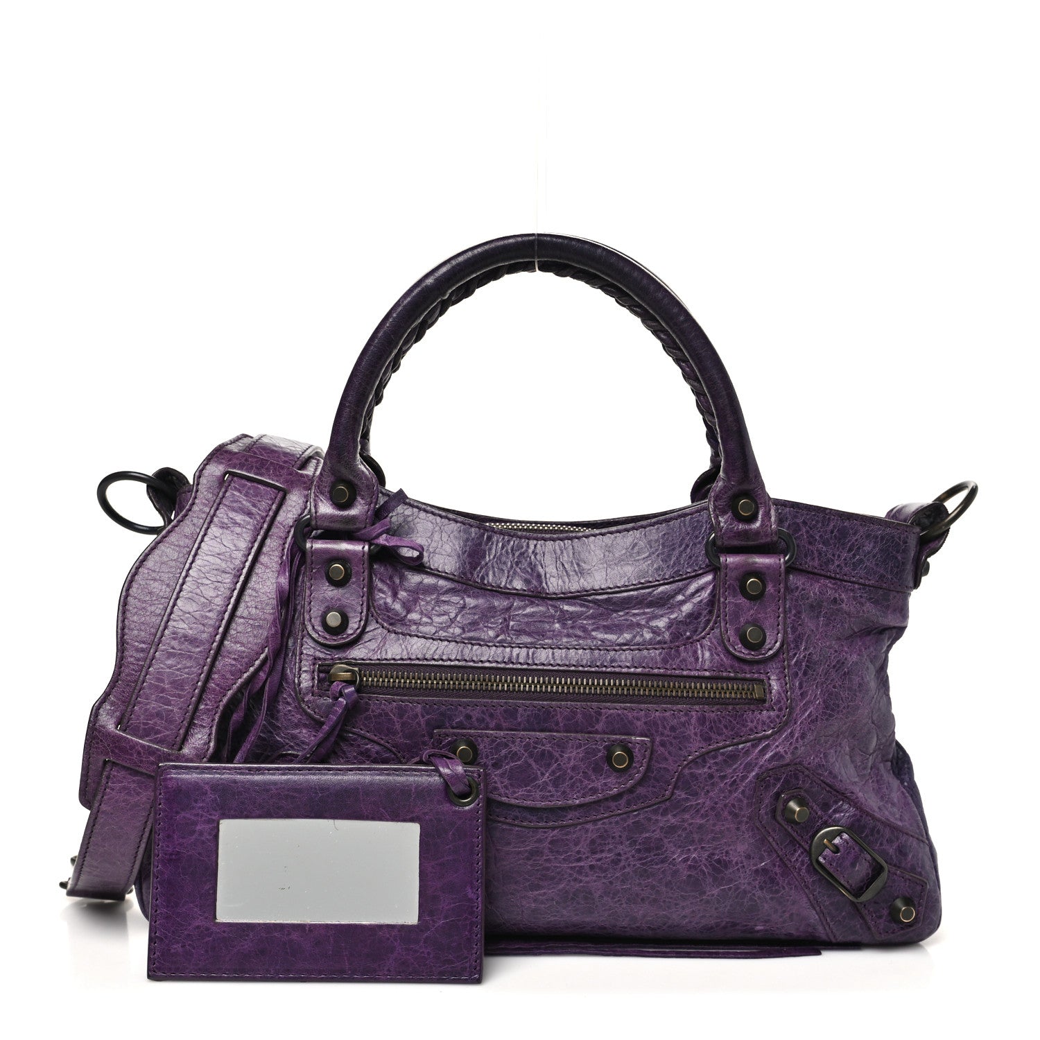 Balenciaga Agneau Classic Hardware First Raisin 3 of 14