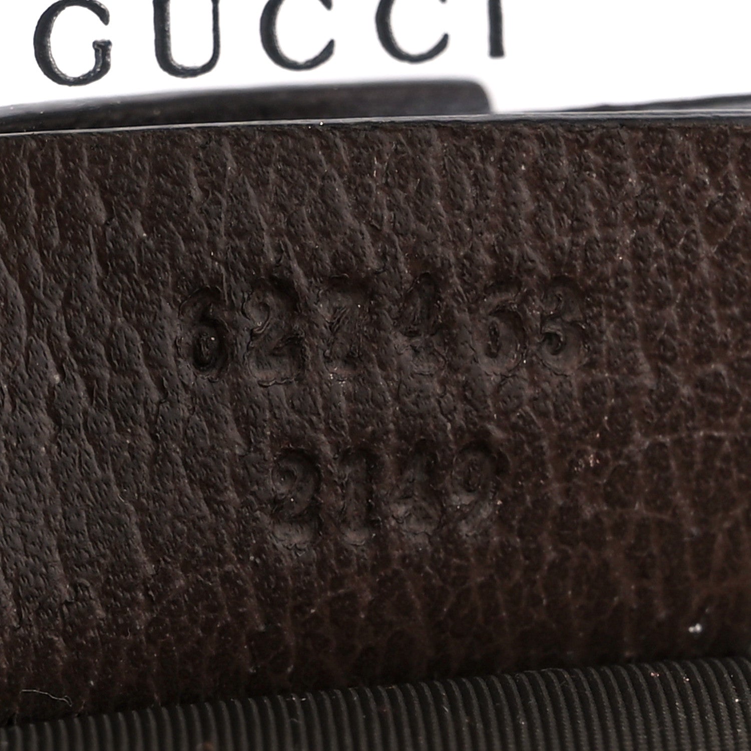 Gucci GG Supreme Monogram Textured Calfskin Web Ophidia Vanity Cosmetic Case Beige Ebony New Acero 7 of 13