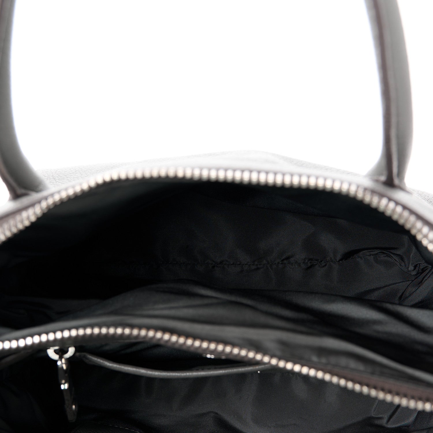 Miu Miu Goatskin Madras Top Handle Double Zip Tote Marmo 6 of 15