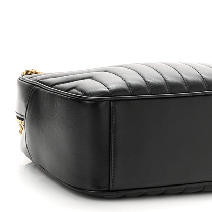 Saint Laurent Calfskin Matelasse Joan Camera Bag Black 9 of 10