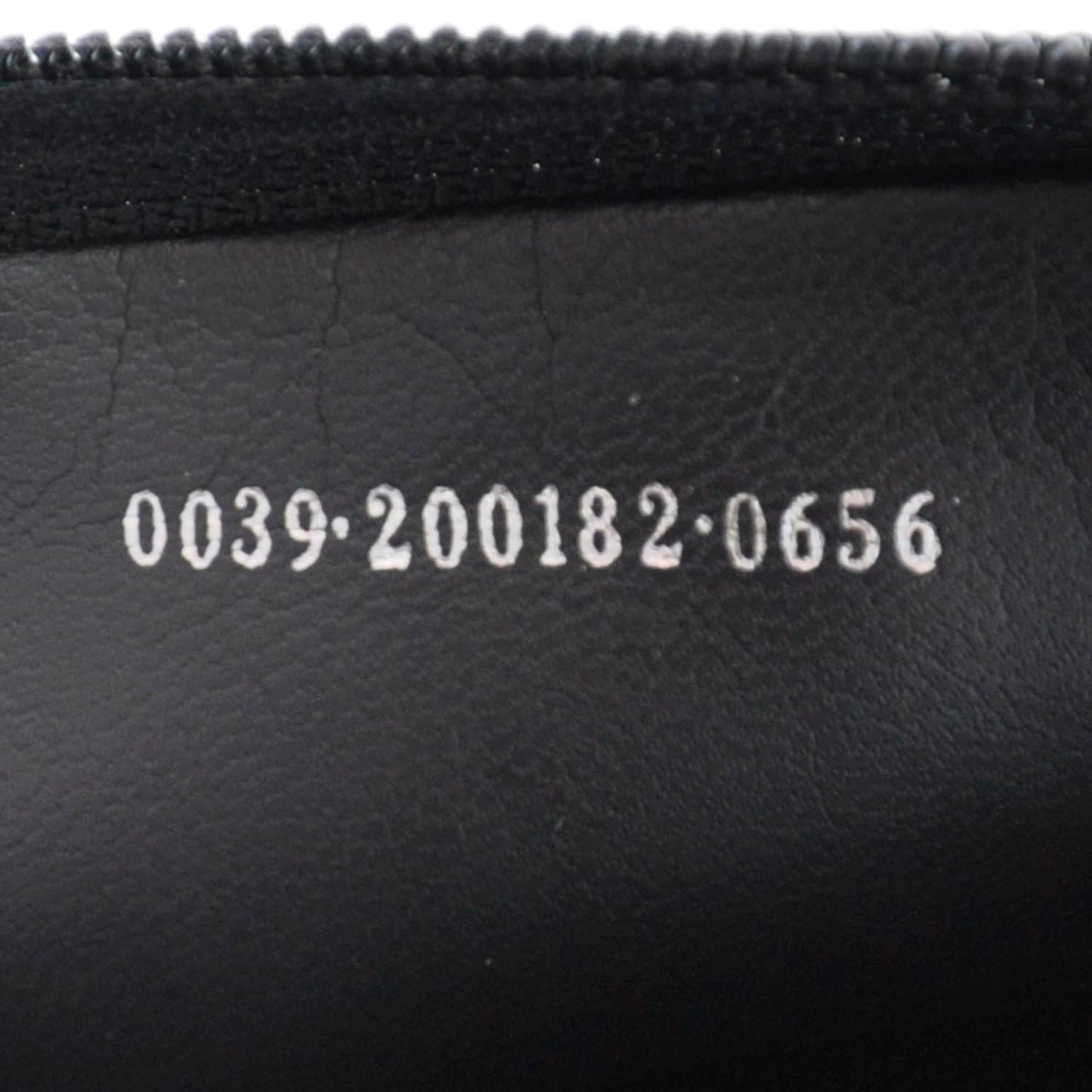 Suede GG Pouch Black