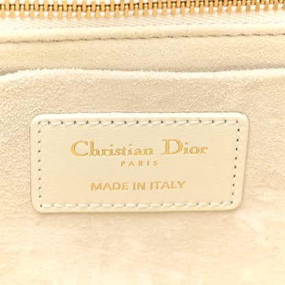 Christian Dior Calfskin Cannage Medium The Lady 95.22 White 6 of 12