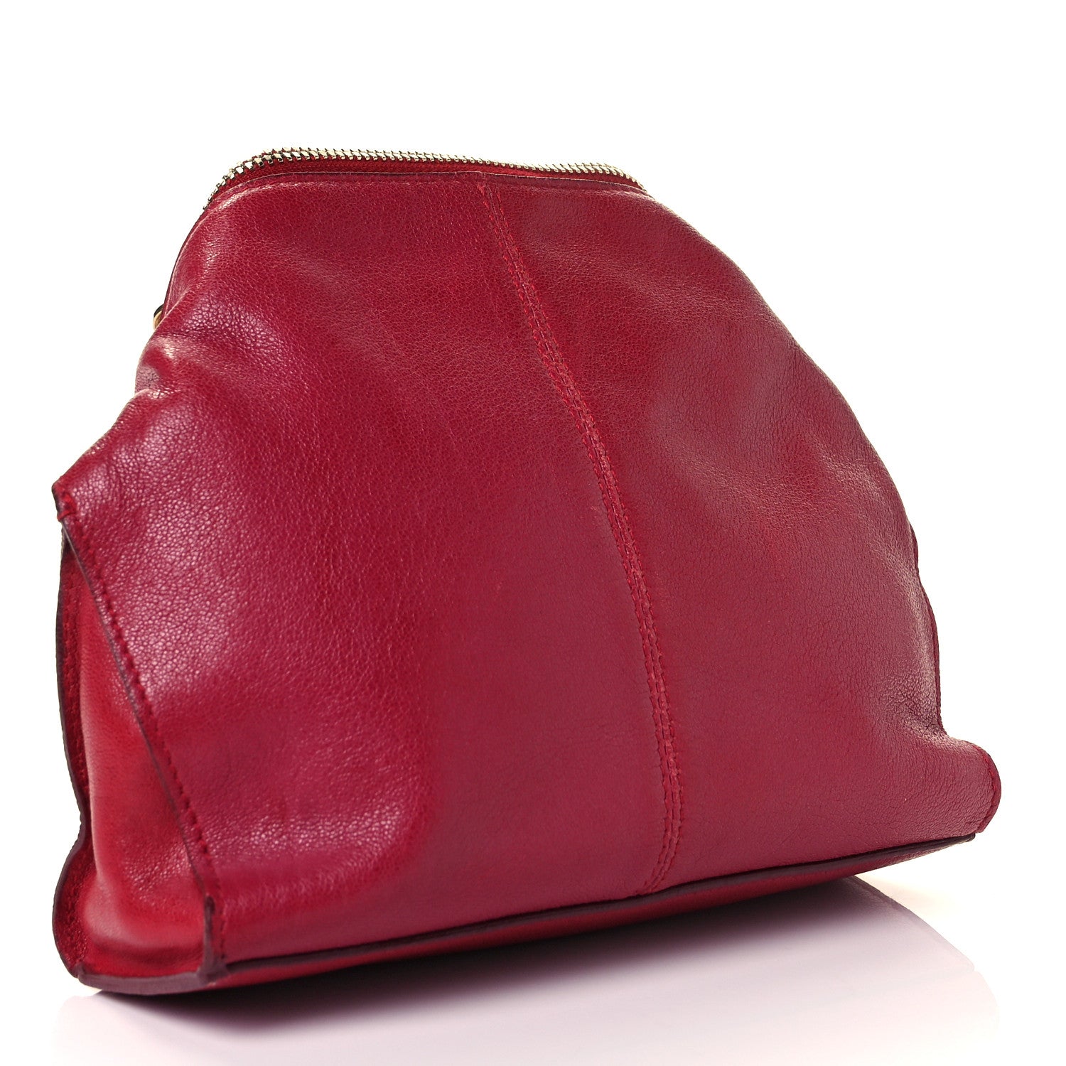 Alexander McQueen De Manta Cosmetic Case Red 2 of 8