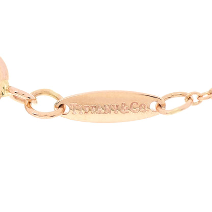 Tiffany 18K Rose Gold Diamond .07ct Elsa Peretti Diamonds by the Yard Pendant Necklace 4 of 7