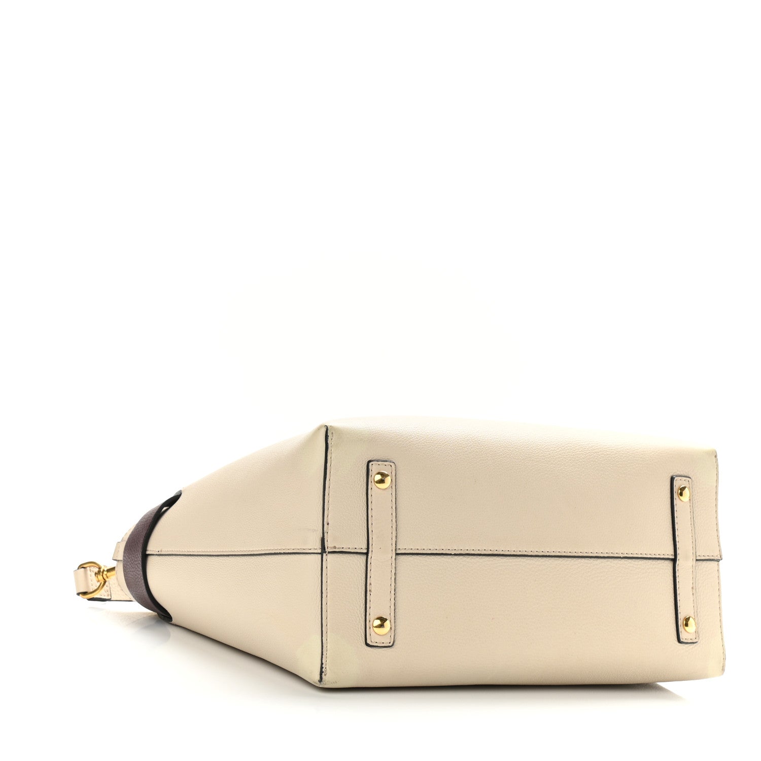 Burberry Marais Calfskin Medium Belt Bag Limestone Deep Claret 3 of 8