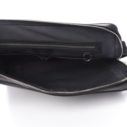 Louis Vuitton Epi Vassili PM Messenger Bag Black 5 of 13