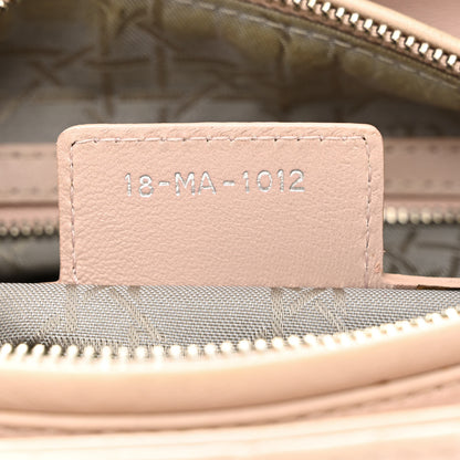 Christian Dior Lambskin Cannage Medium Lady Dior Light Pink 7 of 15