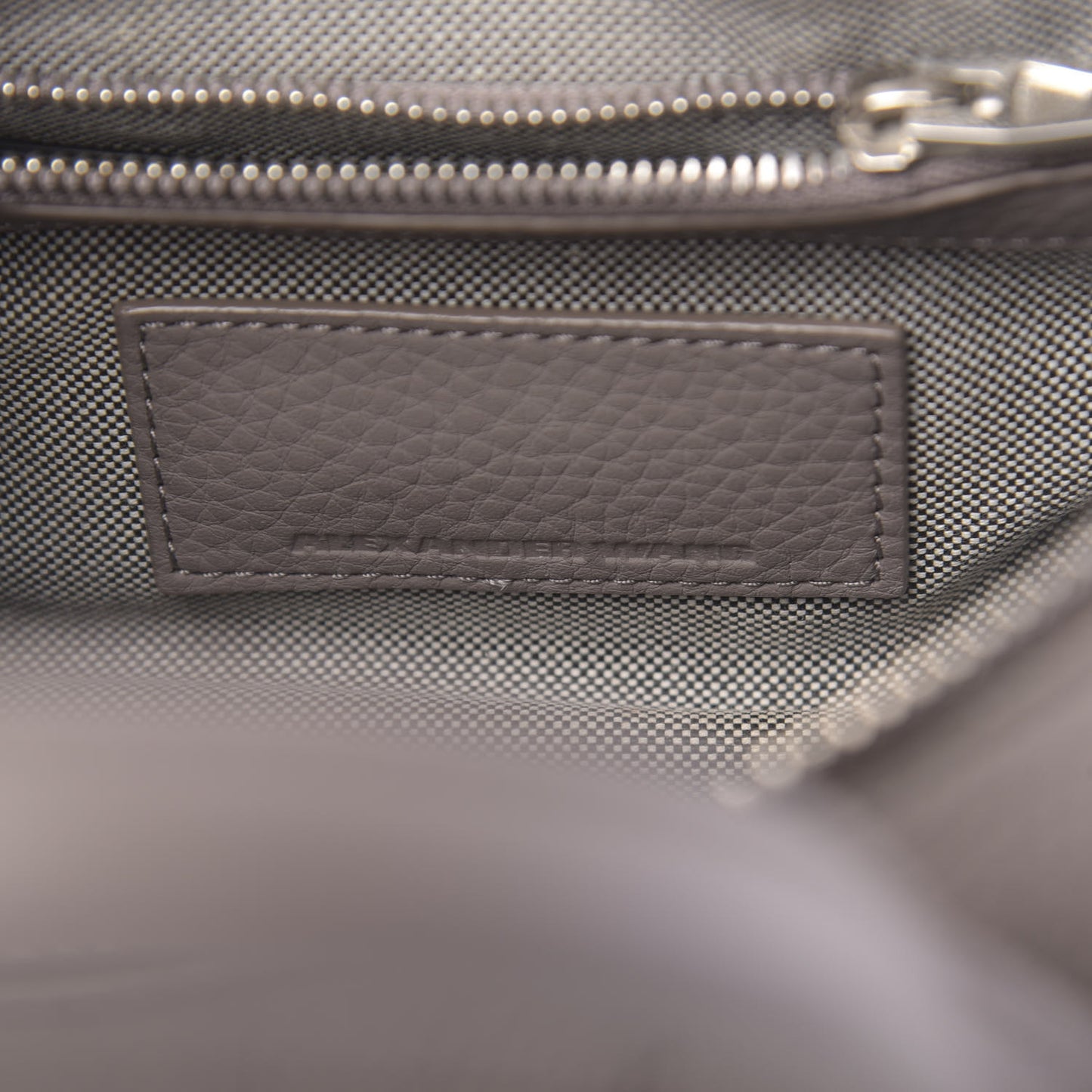 Pebbled Lambskin Mini Rockie Mink Silver Hardware