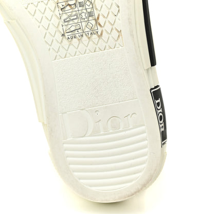 Christian Dior X DANIEL ARSHAM Canvas Newspaper Print B23 High Top Sneakers 36 White 10 of 13