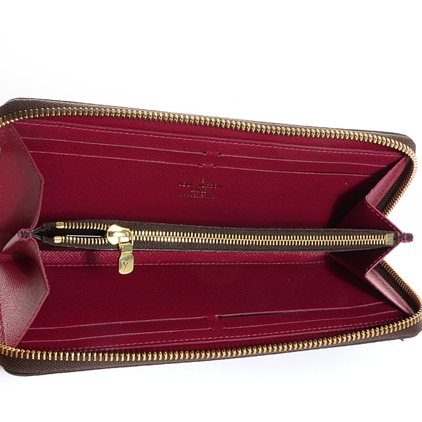Monogram Clemence Wallet Fuchsia