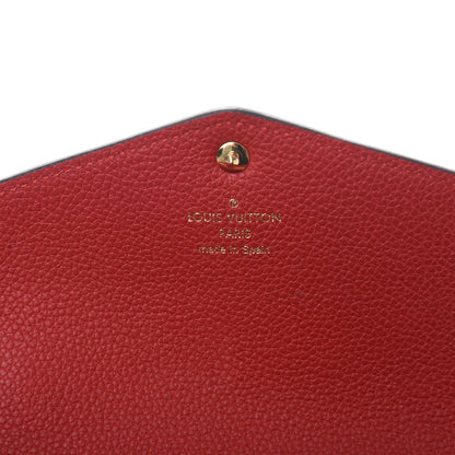 Louis Vuitton Empreinte Sarah Wallet NM Cherry 6 of 7