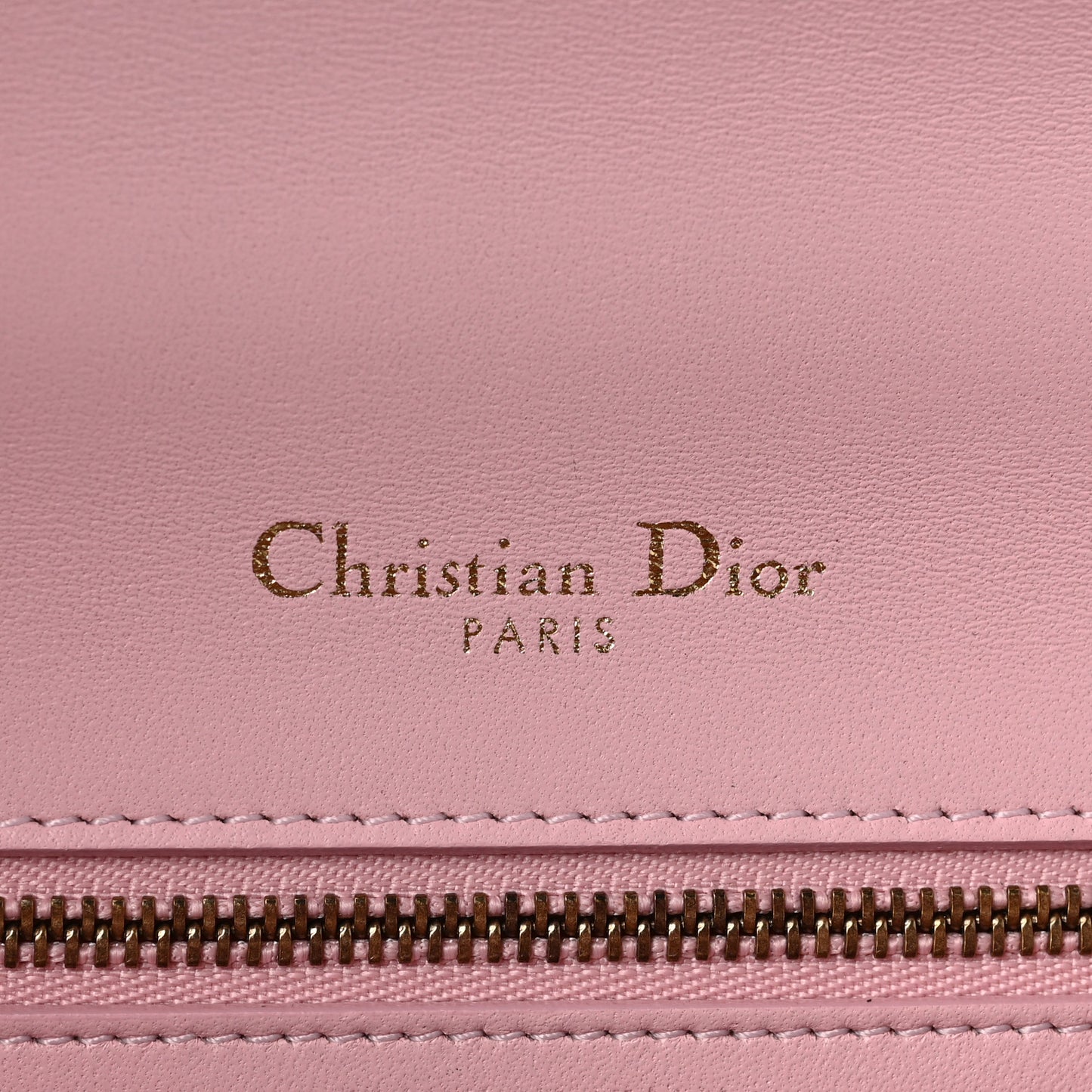 Lambskin Studded Small Diorama Flap Bag Baby Pink