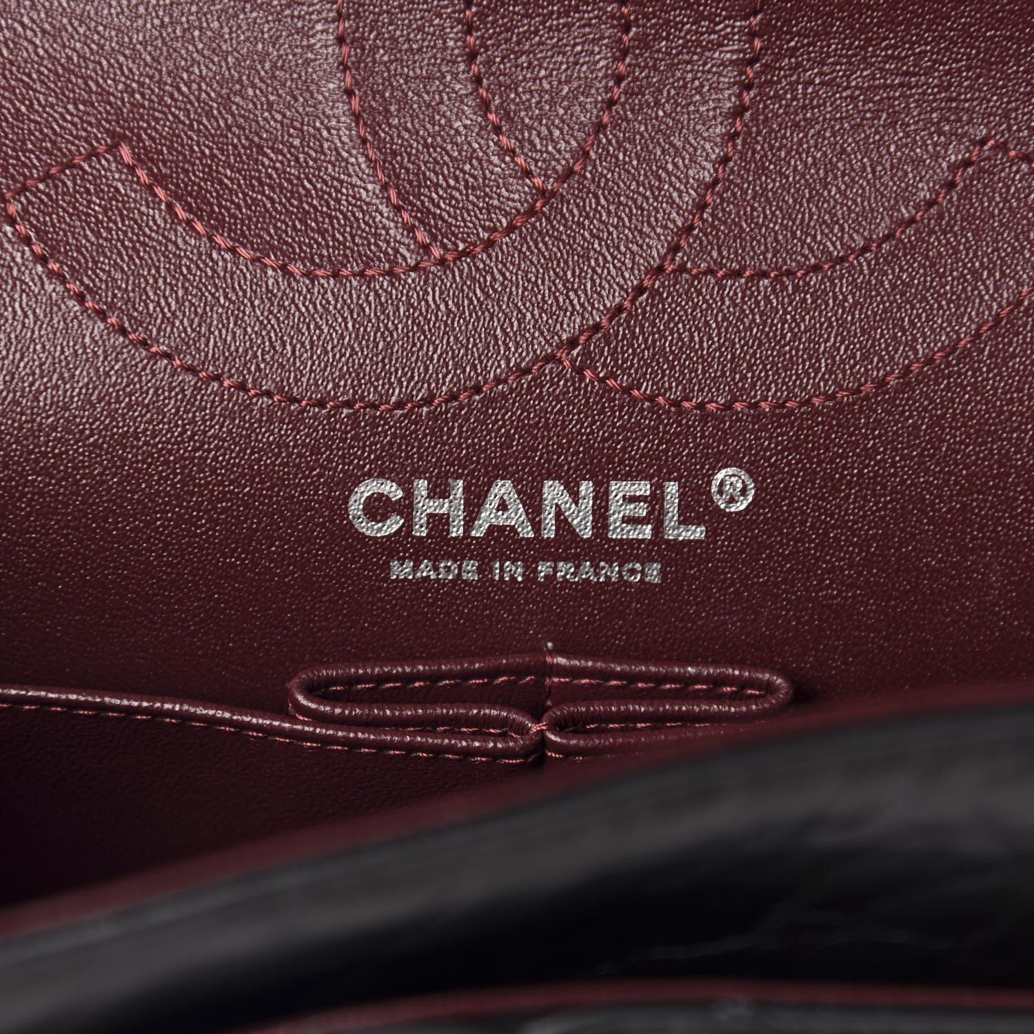 Chanel Aged Calfskin Quilted 2.55 Reissue 226 Flap Black 8 of 11