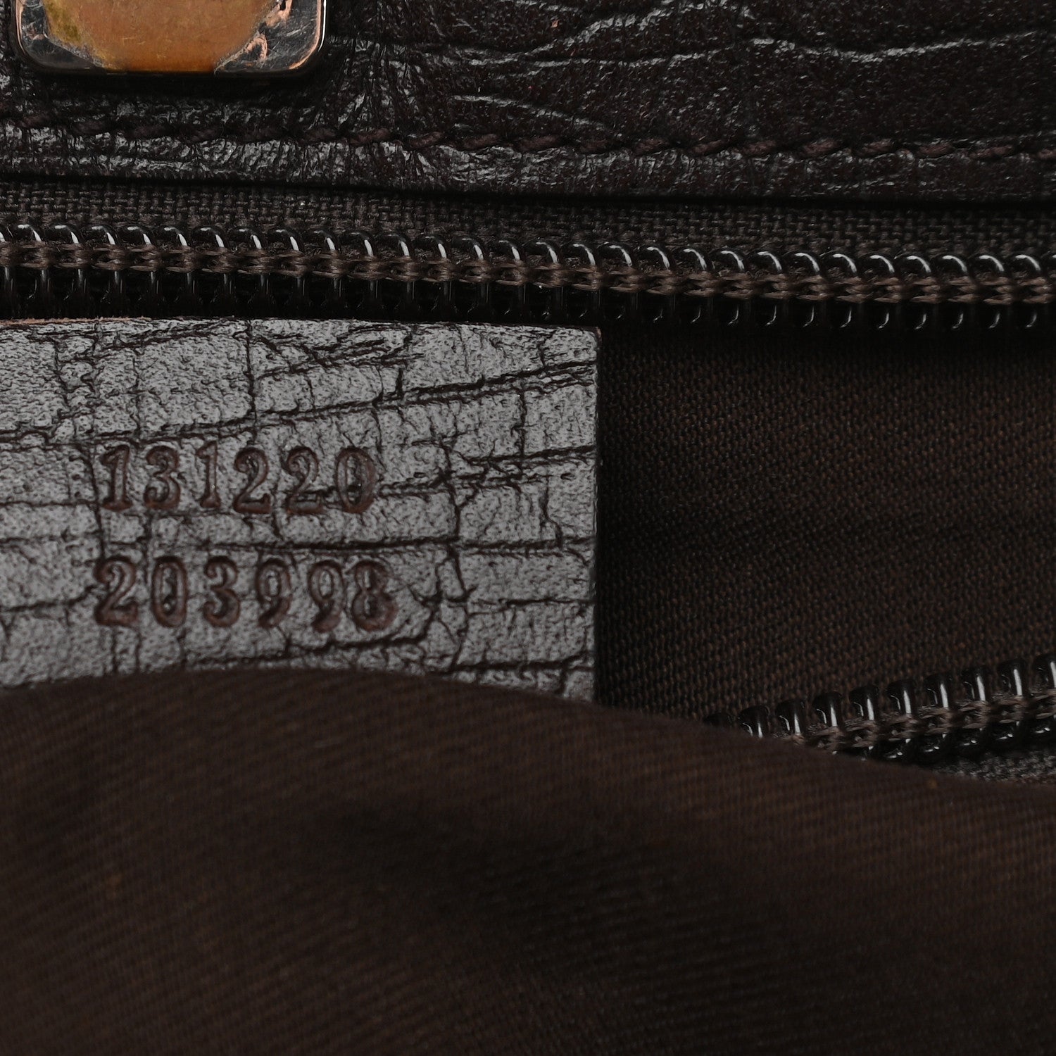 Gucci GG Plus Monogram Small Vertical Tote Dark Brown 7 of 14