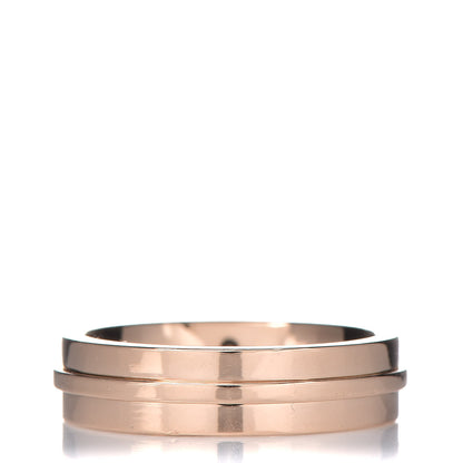 Tiffany 18K Rose Gold Two Narrow Ring 58 8.25 4 of 6