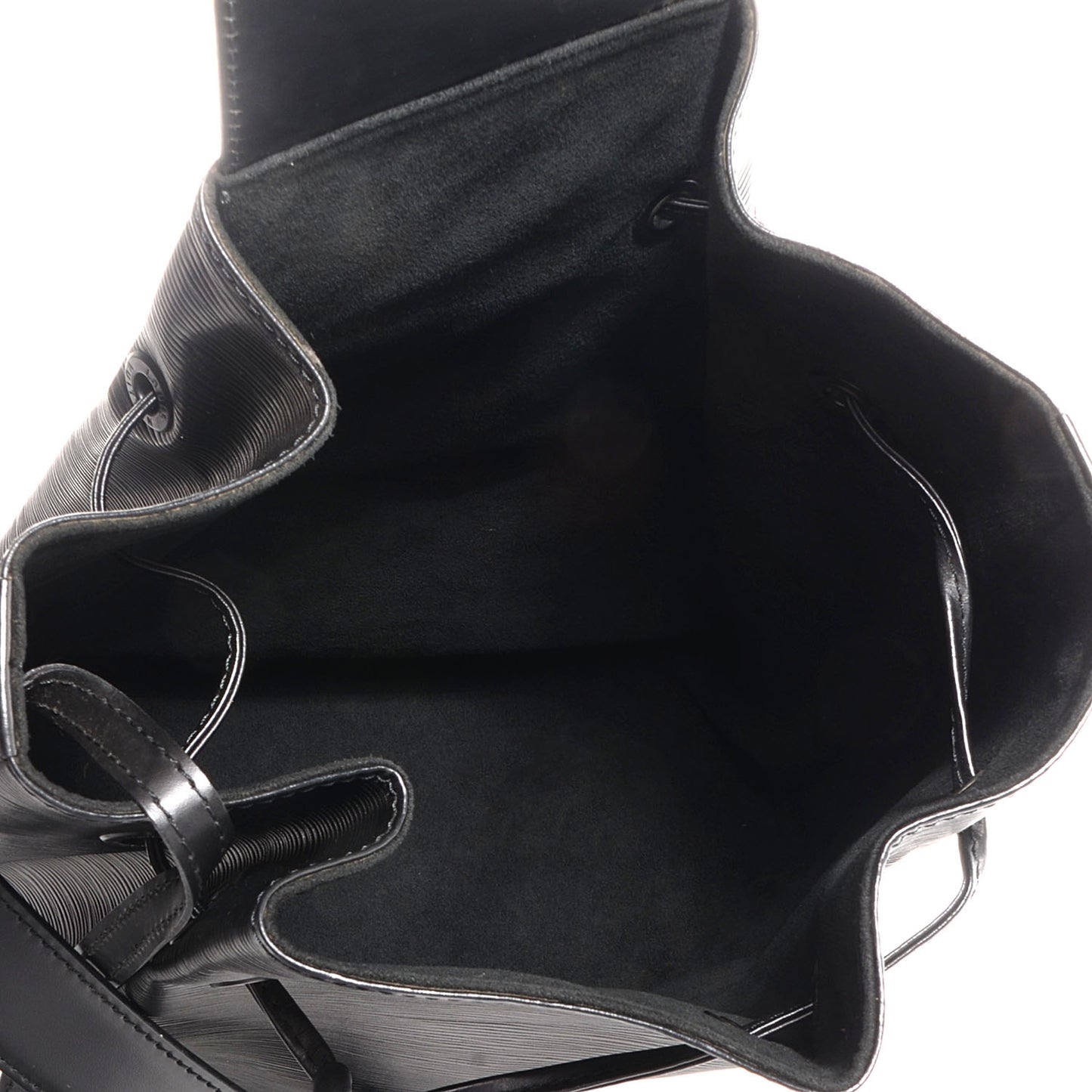 Epi Sac a Dos Drawstring Bag Black