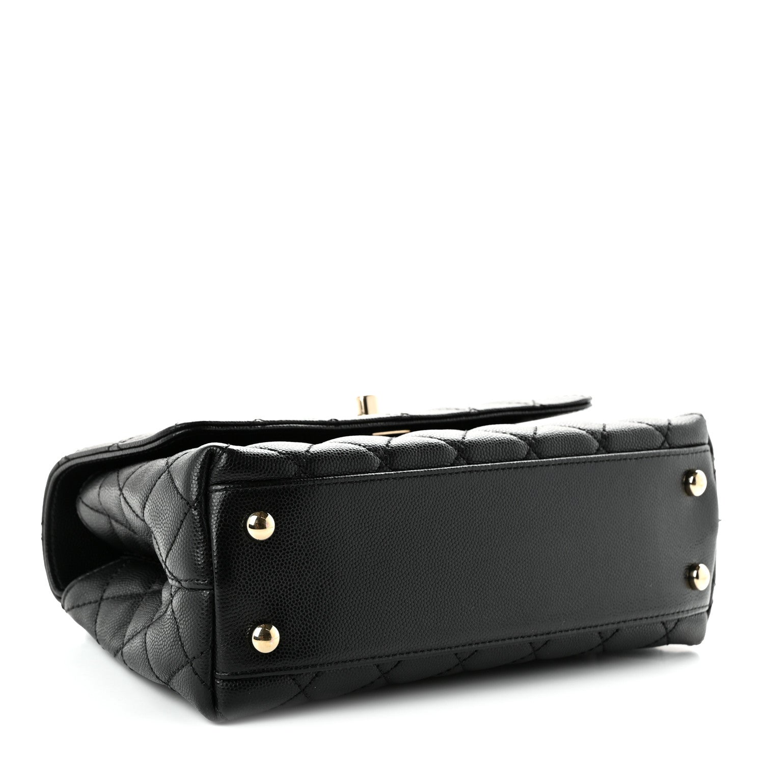 Chanel Caviar Quilted Mini Coco Handle Flap Black 4 of 10