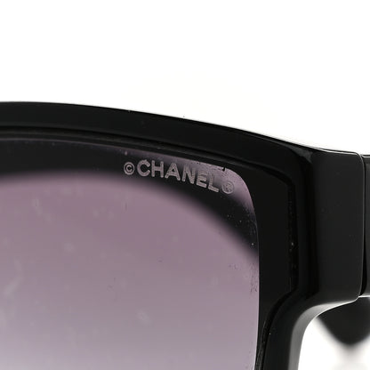 Chanel Acetate Butterfly CC Sunglasses 5386 Black 6 of 7