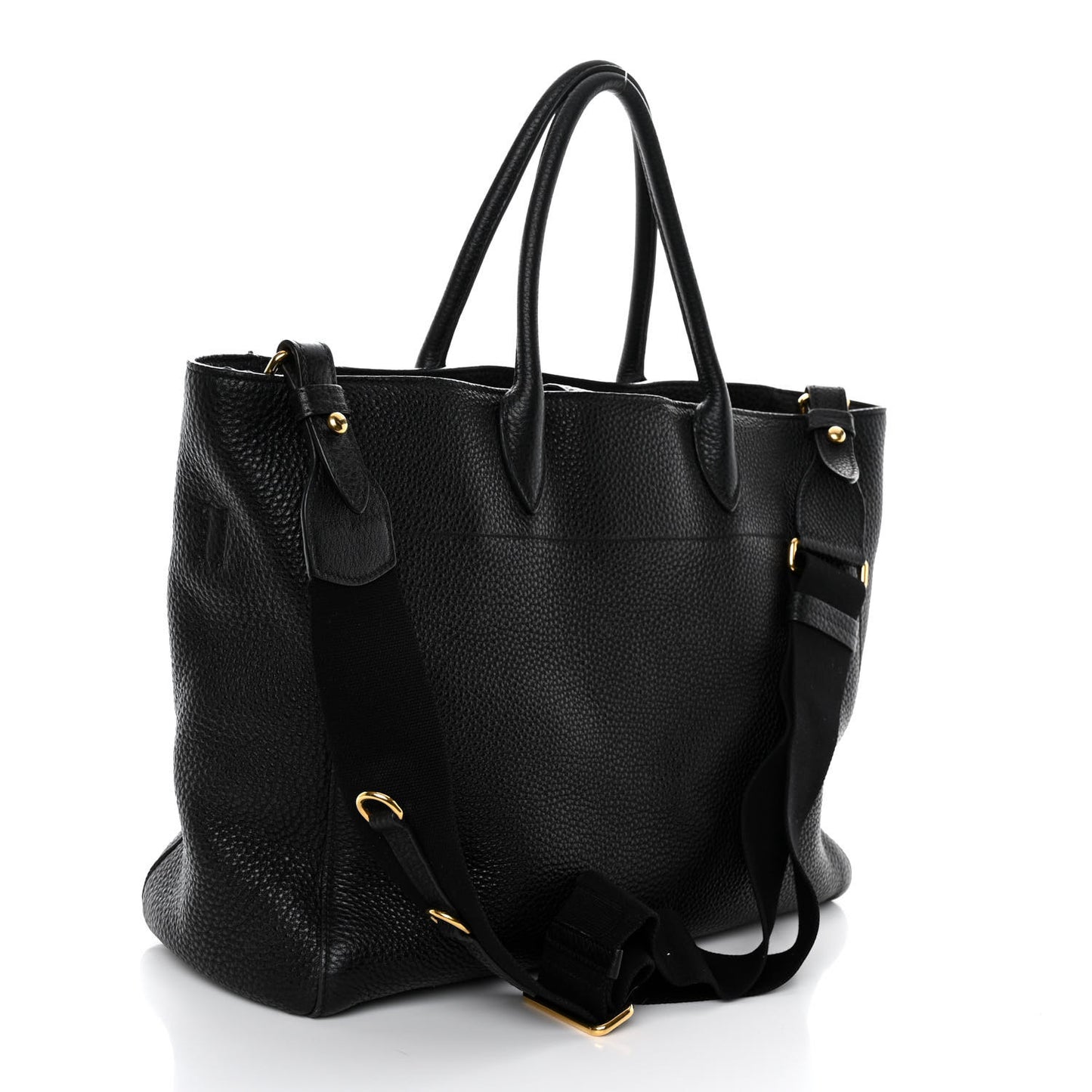 Vitello Phenix Tote Black