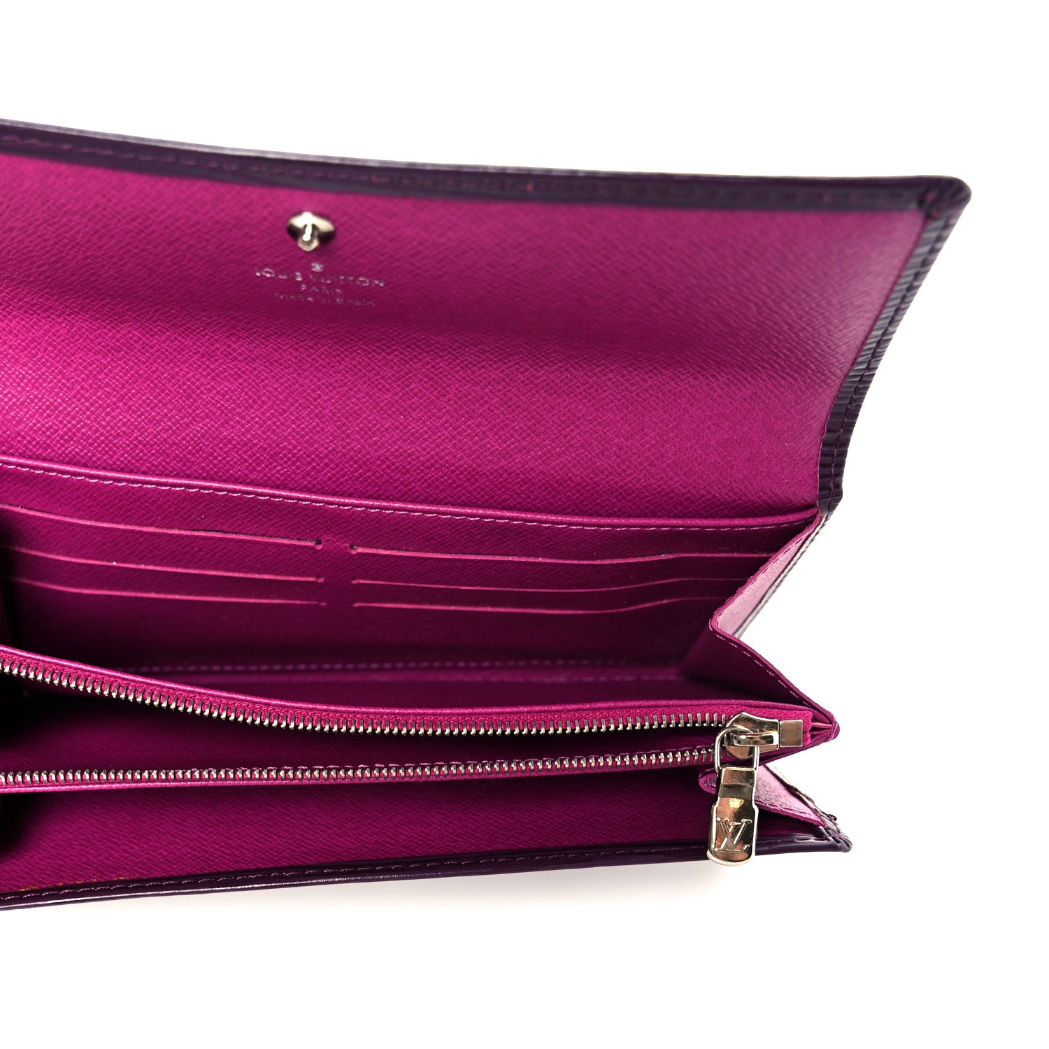 Louis Vuitton Epi Sarah Wallet Cassis 9 of 16