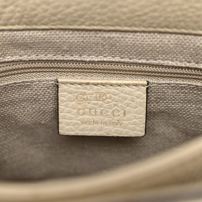 Gucci Dollar Calfskin Interlocking G Crossbody Bag Mystic White 6 of 11